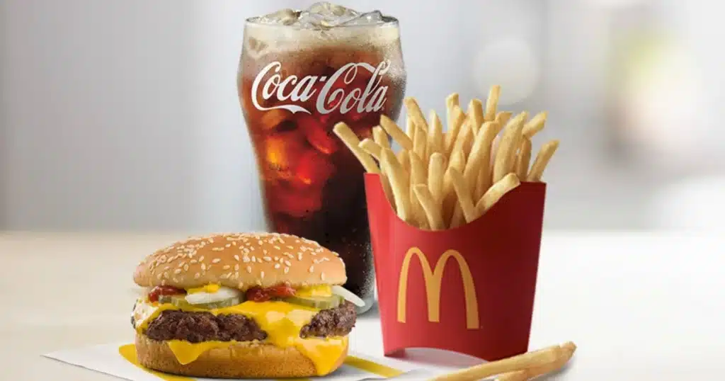 Big brands collaboration example: McDonald's and Coca Cola